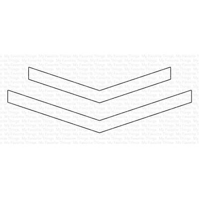 My Favorite Things Die-Namics - Chevron Stripes